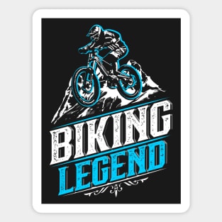 MTB - Mountainbike - Mountainbiking Legend Magnet